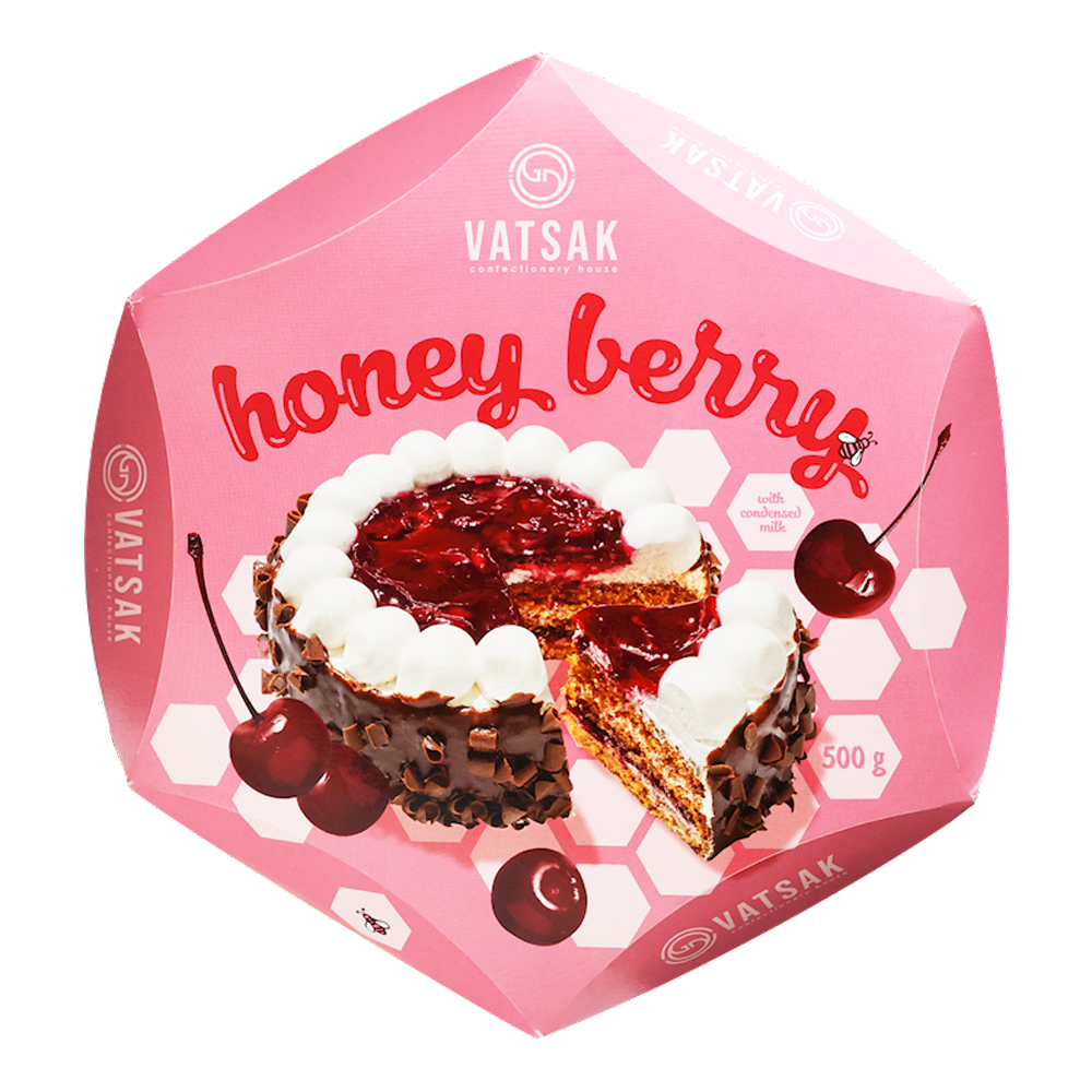Cake – Honey Berry – 17.64 oz (500 gr)